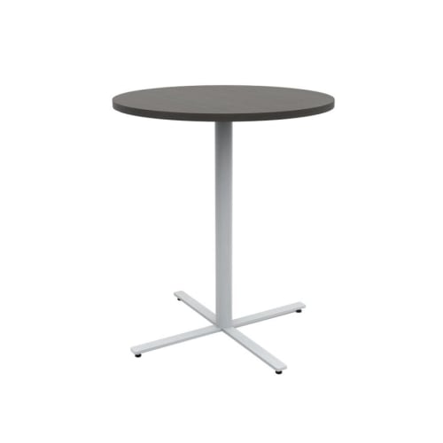 JURNI 36" Bistro Table with Round Top, Columbian Walnut